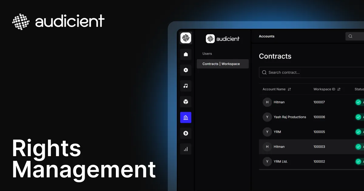 Rights Management | Audicient
